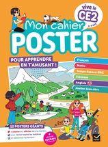 Vive le CE2 - Mon cahier poster Vive le CE2 - Mon cahier poster