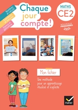 Chaque jour compte - Maths CE2 - Ed. 2025 - Fichier élève Chaque jour compte - Maths CE2 - Ed. 2025 - Fichier élève