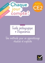 Chaque jour compte - Maths CE2 - Ed. 2025 - Guide bi-média avec diaporamas Chaque jour compte - Maths CE2 - Ed. 2025 - Guide bi-média avec diaporamas