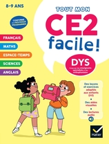 Mon CE2 facile ! Adapté aux enfants DYS ou en difficulté d'apprentissage   - Nouveau programme Mon CE2 facile ! Adapté aux enfants DYS ou en difficulté d'apprentissage   - Nouveau programme